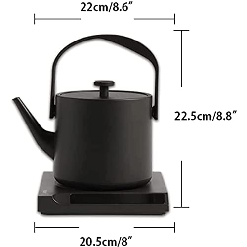 Hervidor eléctrico 0.6L con panel táctil LED miniatura 2