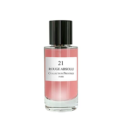 N°21 Rouge Absolu | Trafalgar - Collection Prestige edition Privée Rose Paris - Eau de Parfum Haut de Gamme - Made in France + Pochon Rose Paris Cover