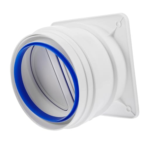 Hoement Válvula De Retención Para Campana Extractora Ventilación De Pared Exterior Aletas Móviles Campanas Extractoras Sin Ductos Válvula De Retención Cubierta De Rejilla Cubierta De