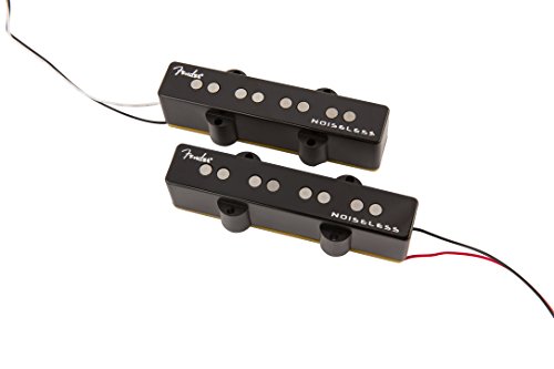 Fender 099-2262-000 Ensemble de micros Jazz Bass Noiseless GEN 4 · Micro électrique - Les Beatles, Paul McCartney, John Lennon, RIngo Starr, George Harrison Fender 099-2262-000 Ensemble de micros Jazz Bass Noiseless GEN 4 · Micro électrique – Image 4