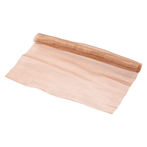 Chiffon de filtration en maille de cuivre 40 mailles 50,8x30,5 cm pour fenêtre et porte