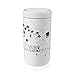 Stelton To-Go Click – Termo de doble pared – Inox, antigoteo taza de café/té con tapa Smart-Click – Bebidas calientes y frías – 0,2 litros – Moomin