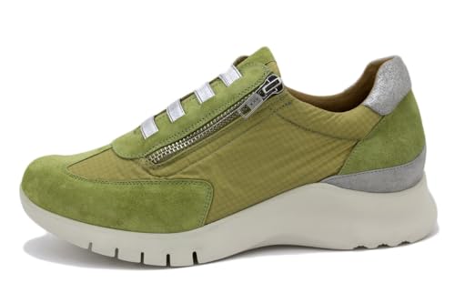 Baskets en daim beige femme chaussure de marche PieSanto 240702