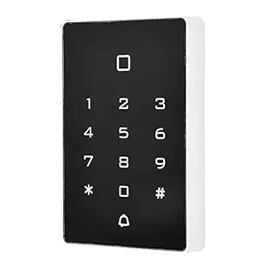 Entry Gate Keypad, IC Card Door Keypad Waterproof Weatherproof Three Access Ways Wide Application for Factory for Warehouse for Laboratory