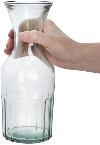 Olympia Recycled Glass Orleans Carafe - 1Ltr (Box 6)