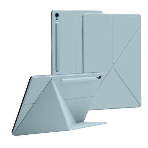 Image of Magnetic Case for Samsung Galaxy Tab S10 FE+ 13.1 Inch (2025) Tablet with S-Pen Holder, Auto Wake /Sleep Smart Tablet Cover, Ice Blue