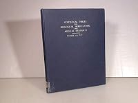 Statistical Tables for Biological, Agricultural and Medical Research, 1957, 138 pages. B00DIGCRF4 Book Cover