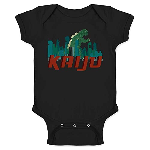 Image of Pop Threads Kaiju Destroying The City Baby Toddler Kids Girl Boy T-Shirt