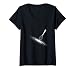 Mujer Cocina Batidor Chef Cocinero Restaurante Cocinar Comida Culinaria Barb Camiseta Cuello V