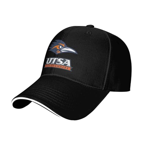 UTSA Roadrunners Unisex Baseball Caps Sandwich Caps Dad Hat Casual Hat Black