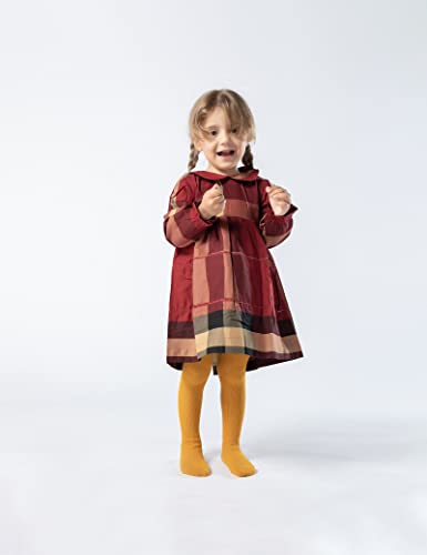 Petrass Baby Girls Cable Knitted Tights Infant Full-Footed Seamless Cotton Tights New-Born Girls Seamless Leggings Black/Grey/Navy 3-6 Months #TOP1