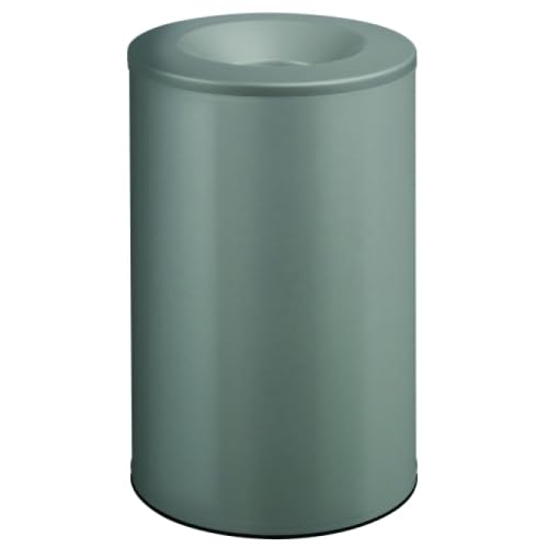 Corbeille à papier antifeu Neo - 90l - gris clair - RAL 9022