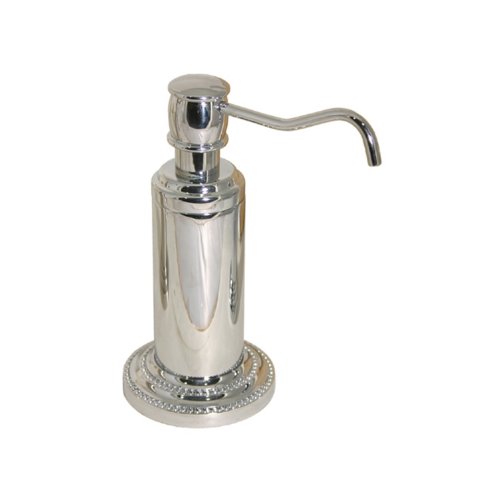 Allied Brass Dt-61 Dottingham Collection Vanity Top Soap Dispenser, Polished Chrome #TOP1