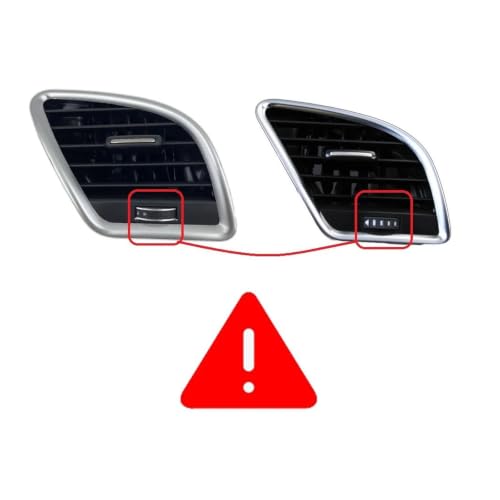 Grille de ventilation centrale pour Audi A4 A5 B8 de 2009 à 2016 - Remplacement 8KD820901 - 4
