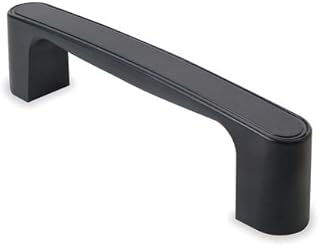 GRAINGER APPROVED Grab Handle, Plastic, Black, L 8