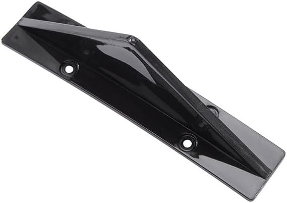 Miniatura 5 de Difusor de parachoques trasero compatible con Chevy Camaro LS LT1 SS 2002-2022 alerón de alerón de tiburón negro brillante, divisor de labios, 4