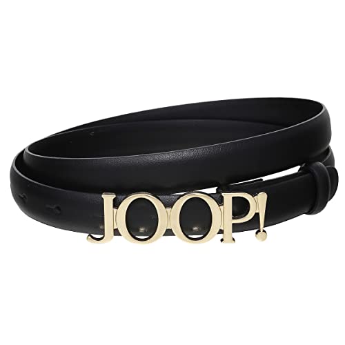 Joop! Leder Gürtel 2,0 CM Fashion Women's Belt W85 Black schwarz