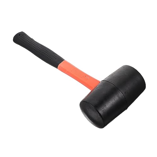 ARTIBETTER Rubber Mallet Hammer for Leather Crafts Fiber Handle Non-slip Flooring Installation Tool