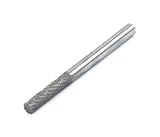 Forney 60140 Tungsten Carbide Burr with 1/8-Inch Shank, Cylindrical, 1/8-Inch