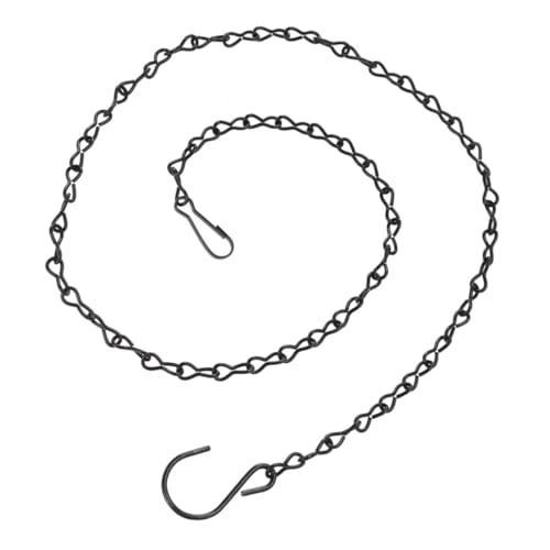 Gogogmee Hanging Chain for Planter Lantern 4pcs 8 Shape Iron Chain Bird Feeder for Outdoor