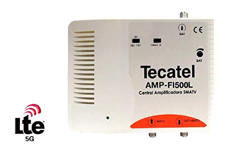 Central Amplificadora FI 35dB LTE 5G Tecatel