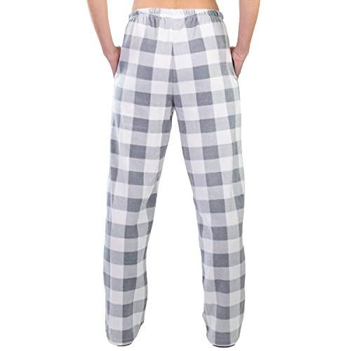 Jo & Bette Women’s Fleece Pajama Pants With Pockets Plaid Comfy Lounge Pants Regular And Plus Size, Classic Patterns #TOP2