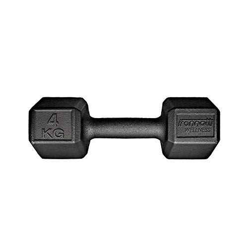 Halter Dumbbell Sextavado 4kg (2un.)