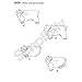 Simplicity Pajama and Coat Dog Clothing Sewing Pattern, Pet Sizes S-L