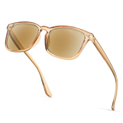 TJUTR Full Lens Reading Sunglasses with UV400 Protection