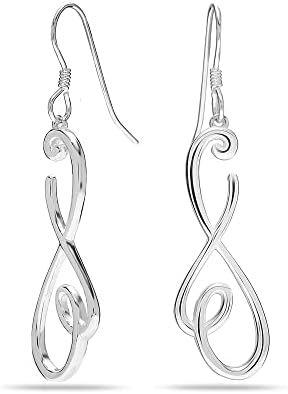 LeCalla Orecchini pendenti da donna in argento Sterling 925 con