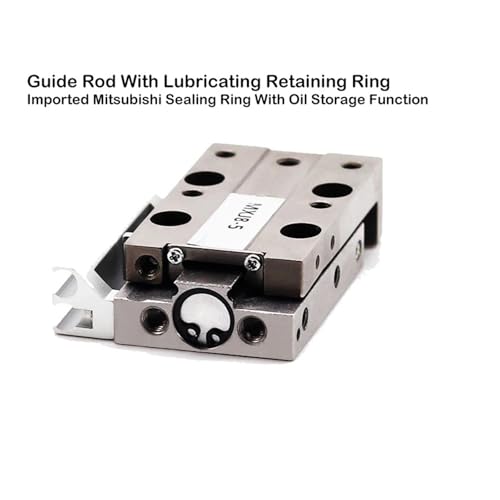 Cylindre coulissant pneumatique MXJ6 table micrométrique double effet