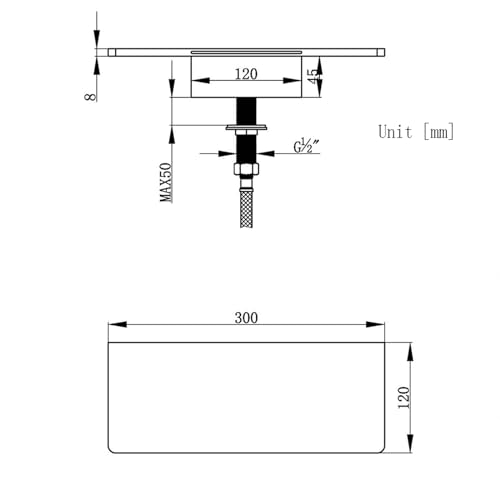 Robinet cascade pour lavabo mitigeur 3 trous noir en laiton