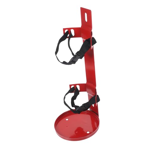 jojofuny Estante Para Extintores De Pared Soporte De Montaje Con Correas Ajustables Para Oficinas y Hogares Soporte De Pared Para Extintor