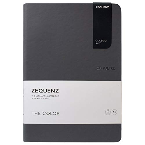 Carnet de notes A5 pointillé contre le désordre mental avec la couleur gris tempête