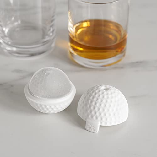 Molde de hielo TrueZoo forma bola golf 2 pulg silicona miniatura 4
