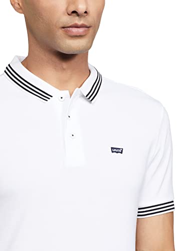 Image of Levi's Men's Regular Fit Solid Polo T-Shirt