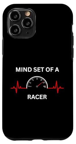 Mindset Of A Racer Car Guy EKG �X�s�[�h���[�^�[ ���[�V���O�K�C �X�}�z�P�[�X iPhone 11 Pro �p