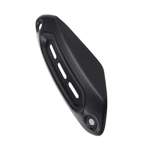 SRTYDCUR Real Carbon Fiber Motorrad Zubehör Abdeckung Protector Hitzeschild Kompatibel Mit Ducati Hypermotard 950 939 821 RVE SP