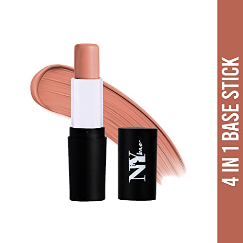 Image of NY Bae All In One Stick - Foundation Concealer Contour Color Corrector Stick | Flawless Texture, Natural Finish | - Warm and Cosy in Pelham 18 Pink Color Corrector