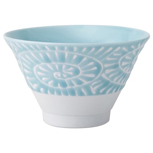 波佐見焼 ボウル 皿 568碗 アクア 容量約270ml NOMO ブルー 電子レンジ可 食洗器対応 25286
