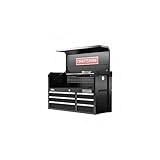 CRAFTSMAN S2000 41IN 6-DRAWER CHEST W/LIGHT & DIVIDE (CMST34162BK)