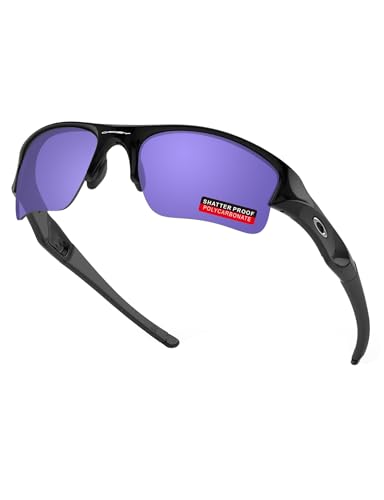 Image of PRO+ Polycarbonate Replacement Lenses & Rubber Kits /Nose Pads for Oakley Flak Series Sunglasses