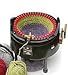 addiExpress King Size Knitting Machine, 46 Needles Circle Knit Loom Machine with Row Counter and Hand Crank, Black, 17.7 Inch
