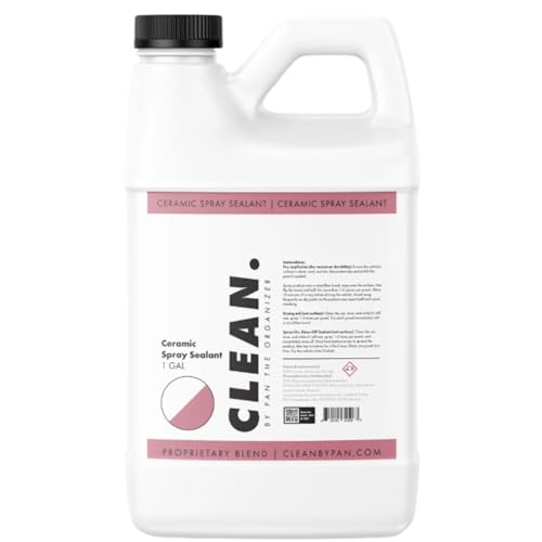 Clean. Ceramic Spray Sealant 128 oz –Ceramic Coating for Cars, Advanced Polymer Technology, Hydrophobic, UV & Chemical Resistant, 6–12 Month Durability, Safe for All Exterior Surfaces