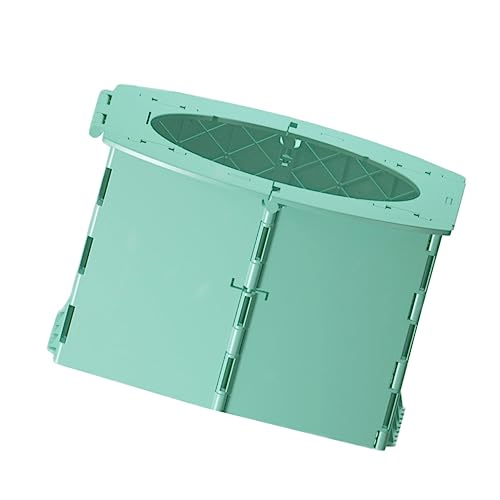 Yardwe 1 Pieza Baño plegable inodoro plegable inodoro infantil plegable Plegable para el bebé portátil orinal portatil para coche asiento de inodoro de entrenamiento páginas Verde