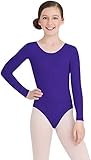 Capezio Langarm-Trikot für Jugendliche, Violett-Int 6/8