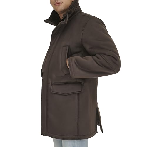 Image of DOCKERS Men's Faux Shearling Walking Coat