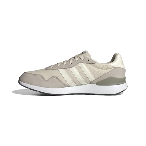adidas Herren Run 60s 4.0 Shoes, Alumina/Off White/Wonder Alumina, 44 2/3 EU