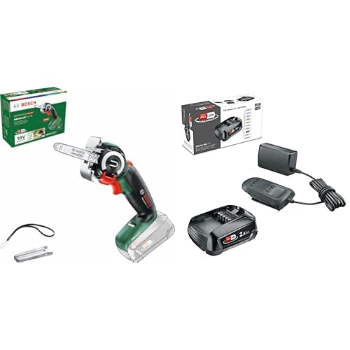 Bosch AdvancedCut 18 + Batteria 18V 2,5Ah e caricabatterie AL 18V-20