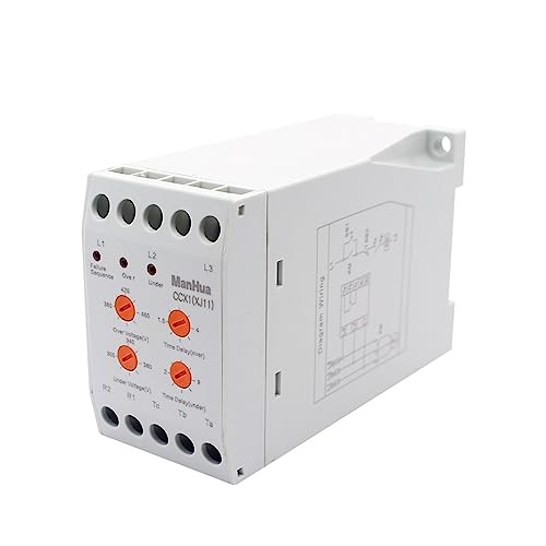 Relais protection CCX1 triphasé rail DIN à détection de défaillance instantanée - 5